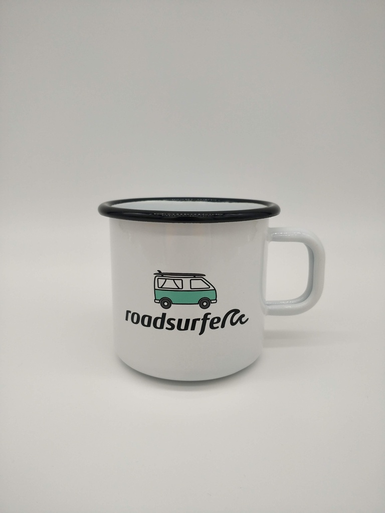 Enamel mug roadsurfer - 12 pcs. 