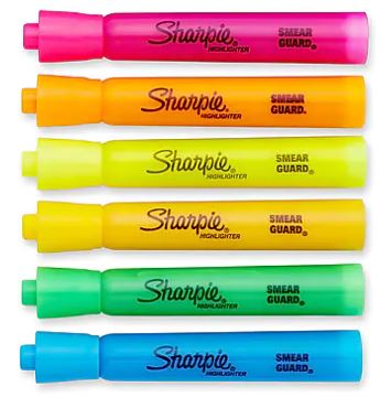 Textmarker - farbig sortiert (NA)