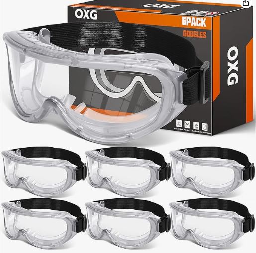 Over The Glass Plastic Safety Glasses (USA)