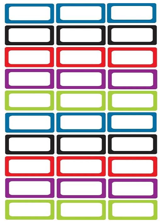 Magnetic labels - labelable (CAN)