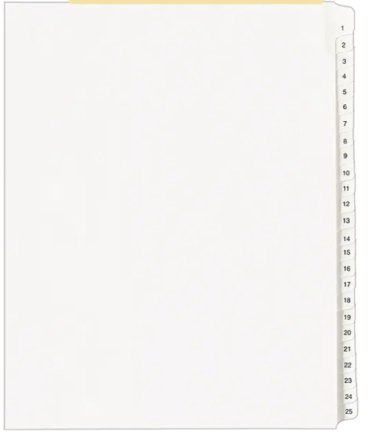 Register numbers (CAN) 