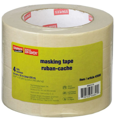 Masking tape 4-pack (CAN) 