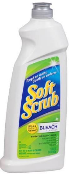 Soft Scrub with Bleach cleaner (USA)