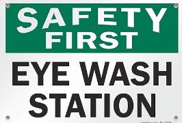 Sign - Eye Wash Station (USA) 