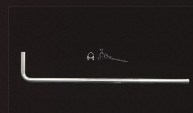 RVMP Flex Power 10" Extended Drop Exhaust System Kit NA