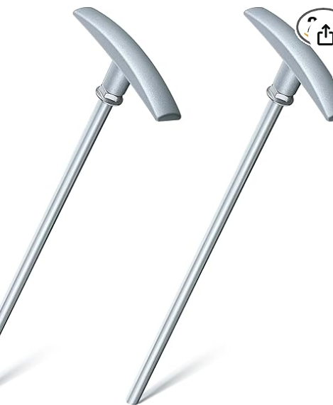 2 Pcs RV Waste Valve Extension Tube 9"