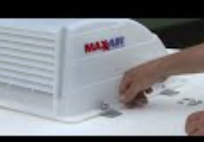 MaxxAir I Original Roof Vent Cover, Black