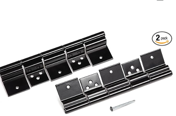 Lippert Components RV Entry Door Friction Hinge Kit for 5th Wheel, Travel Trailer and Motorhome (Pack of 2)