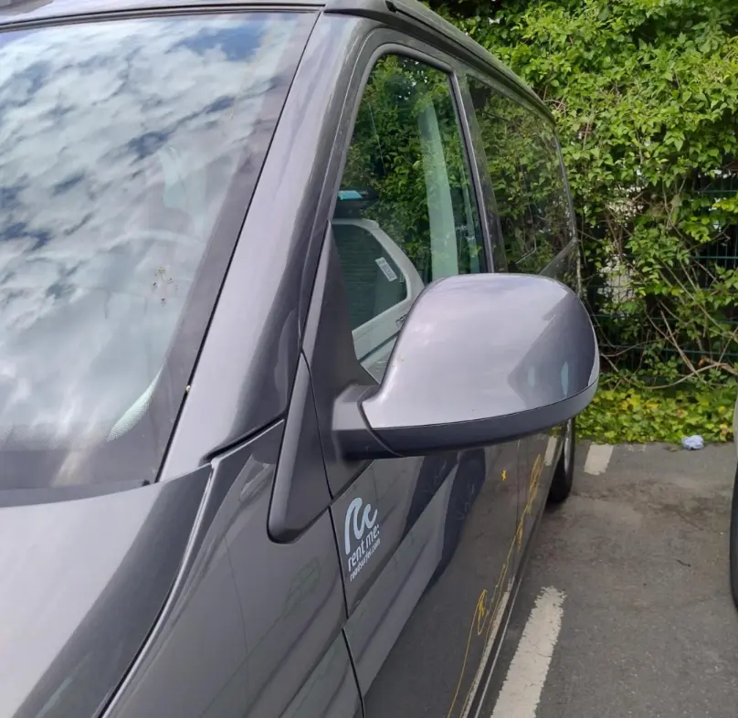 VW California mirror left side anthrazit