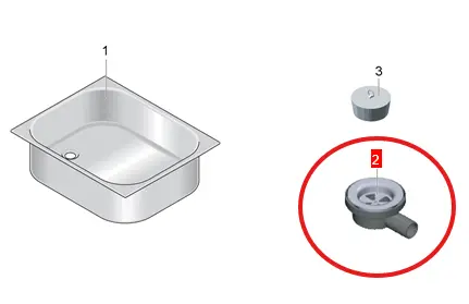 Knaus Roadhouse drain valve sink kitchen