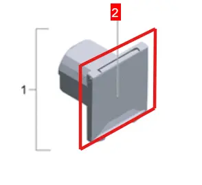 Knaus Roadhouse cover for external socket CEE, black