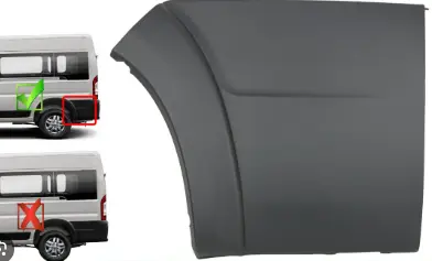 ALL BVANS Side Sill Molding left