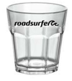 [80220] Plastic Glass roadsurfer
