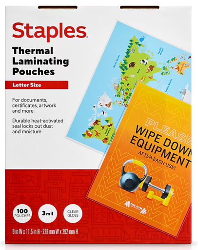 [2230141] Laminating sheets (USA)