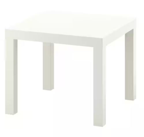 [22100101]  Children's table white (NA)