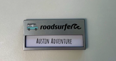 [50020] Name tag roadsurfer 