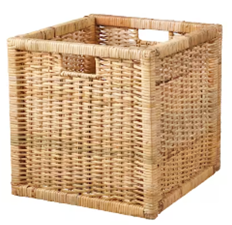 [22100130] Kallax basket rattan (NA)
