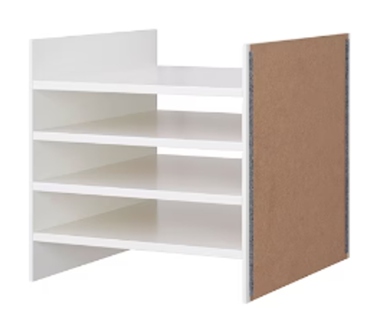 [22100450] Kallax insert with 4 shelves  (NA)