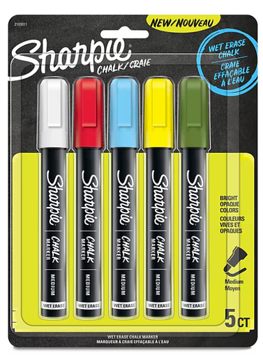 [2431040] Chalk marker (pack of 5) (CAN)