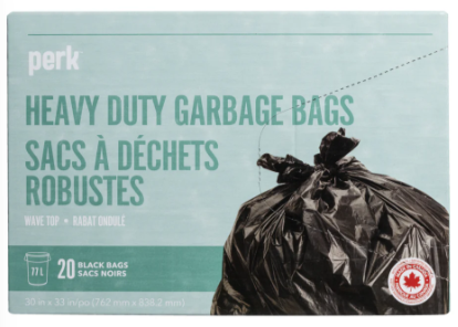 [2430580] Garbage can liners - 77l, roll (CAN) 