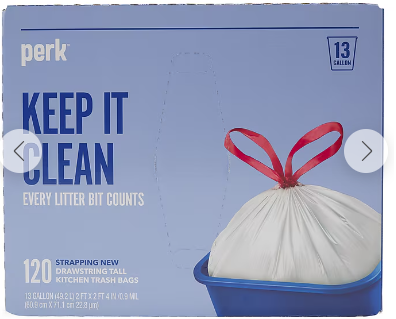 [2230770] Garbage can liners - 13 gallon, roll (USA)