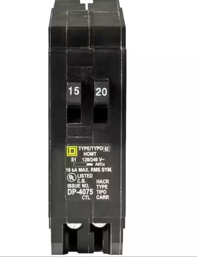 [96632] 15 Amp duplex breaker NA