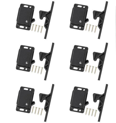 [97444] RV Drawer Latches and Catches, 6 Pack NA