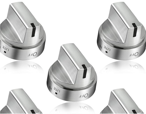 [94555] Stainless Steel WB03x24818 Gas Stove Knob Replacement NA