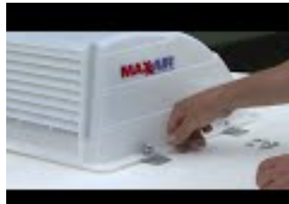 [95566] MaxxAir I Original Roof Vent Cover, Translucent White