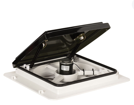 [99969] MaxxFan 4-Speed Vent Fan, Black Lid