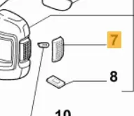 [6000633330] Roadhouse Mirror Indicator Glass New from 2025 right
